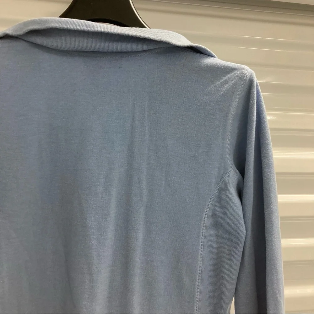 Ralph Lauren Soft Blue Knit Top